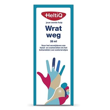 Aanbiedingen Heltiq Wrat Weg tegen Wratten - Geldig van 26/12/2021 tot 21/01/2022 bij Drogisterij.net
