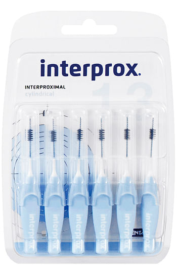 Aanbiedingen Interprox Ragers Cylindrical 1.3mm 6st - Geldig van 26/12/2021 tot 21/01/2022 bij Drogisterij.net
