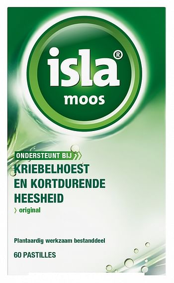 Aanbiedingen Isla Keelpastilles Moos - Geldig van 26/12/2021 tot 21/01/2022 bij Drogisterij.net