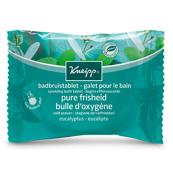 Aanbiedingen Kneipp Badbruistablet Mint-Eucalyptus 80gram - Geldig van 26/12/2021 tot 21/01/2022 bij Drogisterij.net