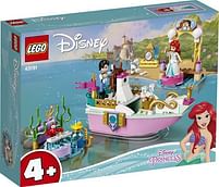 Aanbiedingen 43191 LEGO Disneyprincess Ariel's feestboot - Lego - Geldig van 26/12/2021 tot 31/01/2022 bij Toychamp
