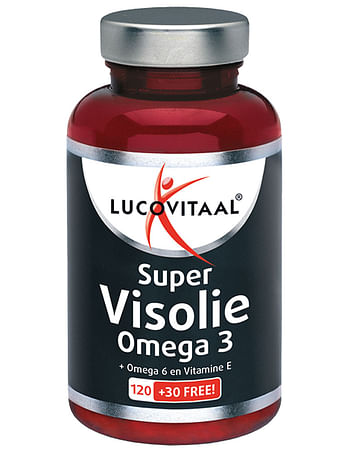Aanbiedingen Lucovitaal Super Visolie Omega 3-6 Capsules - Geldig van 26/12/2021 tot 21/01/2022 bij Drogisterij.net