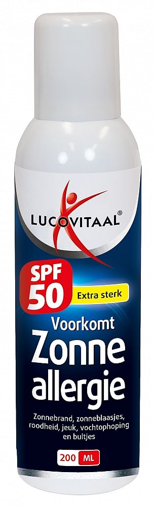 Aanbiedingen Lucovitaal Zonneallergiespray Factor spf50 - Geldig van 26/12/2021 tot 21/01/2022 bij Drogisterij.net