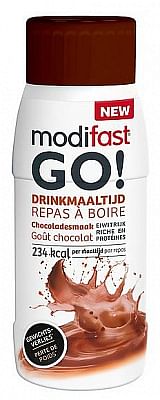 Aanbiedingen Modifast Go Drinkmaaltijd Chocolade - Geldig van 26/12/2021 tot 21/01/2022 bij Drogisterij.net