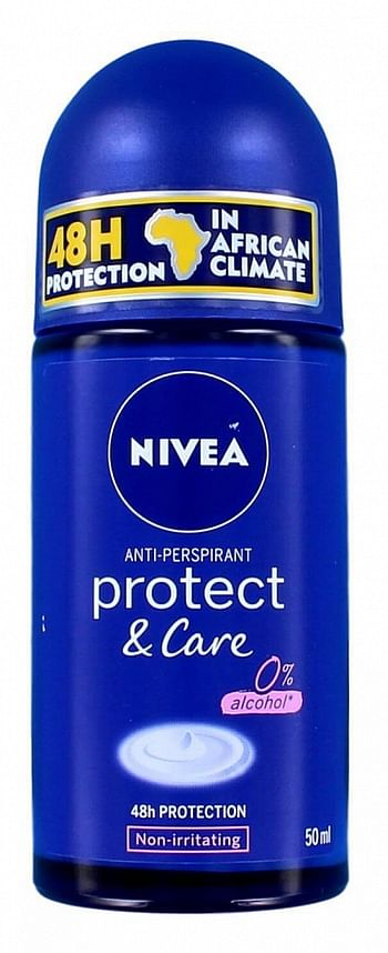 Aanbiedingen Nivea Deodorant Roller Protect en Care 50ml - Geldig van 26/12/2021 tot 21/01/2022 bij Drogisterij.net
