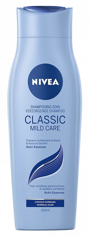 Aanbiedingen Nivea Shampoo Classic Care 250ml - Geldig van 26/12/2021 tot 21/01/2022 bij Drogisterij.net