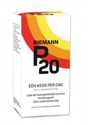 Aanbiedingen P20 Riemann Zonnebrand Factorspf20 - Geldig van 26/12/2021 tot 21/01/2022 bij Drogisterij.net