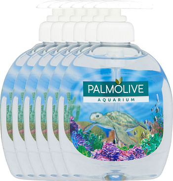 Aanbiedingen Palmolive Vloeibare Handzeep Aquarium Voordeelverpakking 6x300ml - Geldig van 26/12/2021 tot 21/01/2022 bij Drogisterij.net