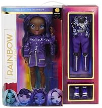 Aanbiedingen Rainbow High Fashion Doll Indigo - Krystal Bailey -  - Geldig van 26/12/2021 tot 31/01/2022 bij Toychamp