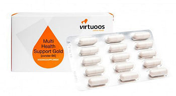Aanbiedingen Virtuoos Multi Health Support Gold - Geldig van 26/12/2021 tot 21/01/2022 bij Drogisterij.net