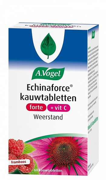 Aanbiedingen A.Vogel Echinaforce Forte Vitamine C Kauwtabletten - Geldig van 27/12/2021 tot 21/01/2022 bij Drogisterij.net