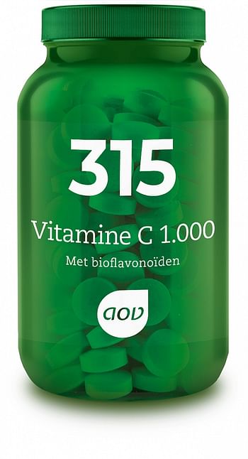 Aanbiedingen AOV 315 Vitamine C 1000mg / Biof.50 - Geldig van 27/12/2021 tot 21/01/2022 bij Drogisterij.net