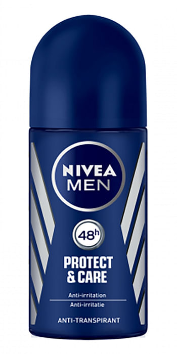 Aanbiedingen Nivea Men Protect en Care Deodorant Deoroller 50ml - Geldig van 27/12/2021 tot 21/01/2022 bij Drogisterij.net