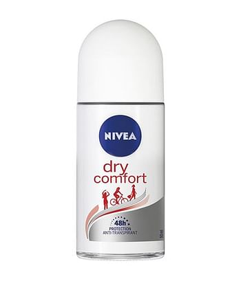 Aanbiedingen Nivea Dry Comfort Deodorant Roller 50ml - Geldig van 27/12/2021 tot 21/01/2022 bij Drogisterij.net