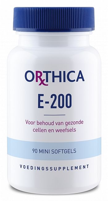 Aanbiedingen Orthica Vitamine E200 Capsules - Geldig van 27/12/2021 tot 21/01/2022 bij Drogisterij.net