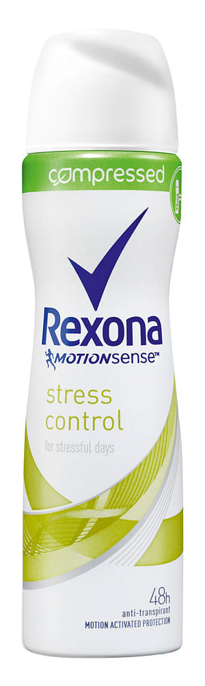 Aanbiedingen Rexona Deodorant Spray Compressed Stress Control 75ml - Geldig van 27/12/2021 tot 21/01/2022 bij Drogisterij.net