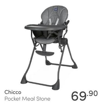 Aanbiedingen Chicco pocket meal stone - Chicco - Geldig van 26/12/2021 tot 08/01/2022 bij Baby & Tiener Megastore