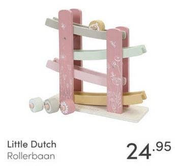 Aanbiedingen Little dutch rollerbaan - Little Dutch - Geldig van 26/12/2021 tot 08/01/2022 bij Baby & Tiener Megastore
