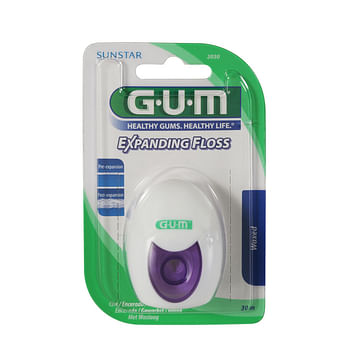 Aanbiedingen 6x GUM Expanding Floss 30 mtr. - Geldig van 03/12/2021 tot 22/01/2022 bij Plein