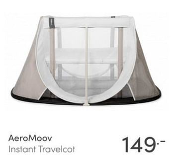 Aanbiedingen Aeromoov instant travelcot - Aeromoov - Geldig van 26/12/2021 tot 08/01/2022 bij Baby & Tiener Megastore
