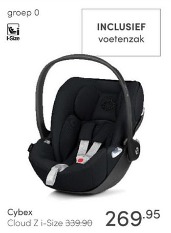 Aanbiedingen Cybex cloud z i-size - Cybex - Geldig van 26/12/2021 tot 08/01/2022 bij Baby & Tiener Megastore