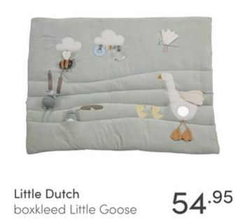 Aanbiedingen Little dutch boxkleed little goose - Little Dutch - Geldig van 26/12/2021 tot 08/01/2022 bij Baby & Tiener Megastore