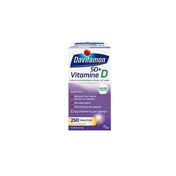 Aanbiedingen Davitamon Vitamine D 50plus Tabletten - Geldig van 04/12/2021 tot 21/01/2022 bij Drogisterij.net