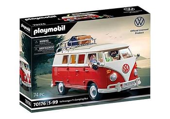 Aanbiedingen 70176 Volkswagen T1 Campingbus - Playmobil - Geldig van 12/04/2021 tot 26/04/2021 bij ToyChamp