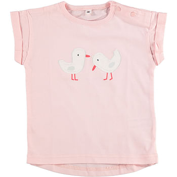 Aanbiedingen Baby meisjes T-shirt - Geldig van 13/04/2021 tot 27/04/2021 bij Zeeman