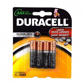 Aanbiedingen Duracell batterijen LR03 AAA 4 stuks - Geldig van 21/05/2021 tot 25/07/2021 bij Camping Pro