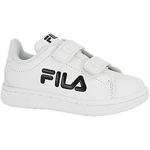Aanbiedingen Witte sneaker klittenband FILA maat 26 - Geldig van 21/05/2021 tot 13/08/2021 bij Van Haren