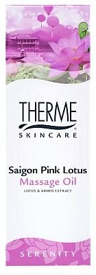 Aanbiedingen Therme Saigon Pink Lotus Massage Oil 125ml - Geldig van 29/05/2021 tot 13/08/2021 bij Drogisterij.net