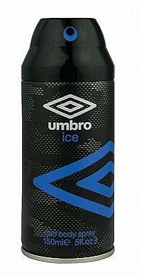 Aanbiedingen Umbro Deodorant Body Spray Ice 150ml - Geldig van 29/05/2021 tot 13/08/2021 bij Drogisterij.net