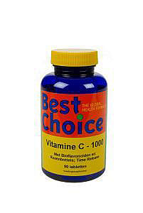 Aanbiedingen Best Choice Vitamine C 1000mg And Biofl Tr Tabletten - Geldig van 30/05/2021 tot 13/08/2021 bij Drogisterij.net