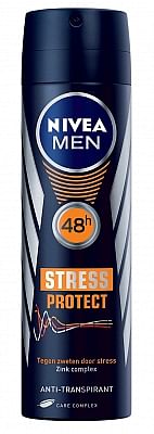 Aanbiedingen Nivea Men Stress Protect Deodorant Spray 150ml - Geldig van 14/06/2021 tot 13/08/2021 bij Drogisterij.net