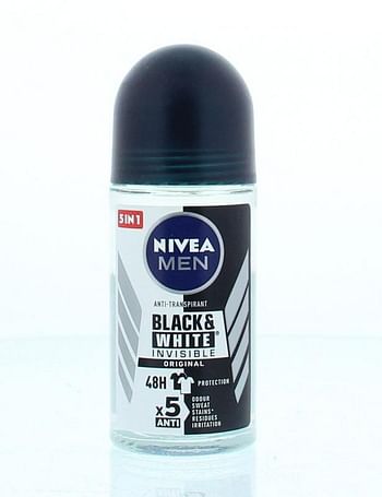 Aanbiedingen Men deodorant invisible black roller - Geldig van 16/06/2021 tot 19/06/2021 bij Gezondmarkt