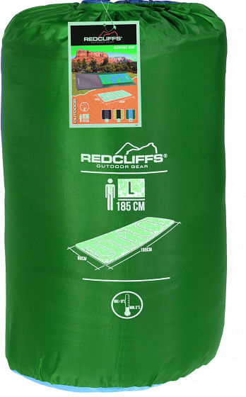 Aanbiedingen Redcliffs slaapzak groen 190 x 74 x 180 cm - Geldig van 27/07/2021 tot 28/07/2021 bij Camping Pro