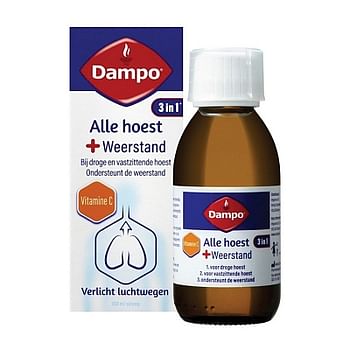 Aanbiedingen Dampo Alle Hoest Weerstand - Geldig van 15/08/2021 tot 14/11/2021 bij Drogisterij.net