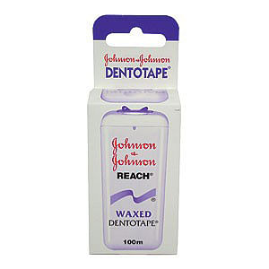 Aanbiedingen Johnson and Johnson Flosdraad Dental Reach Tape Waxed 100mtr - Geldig van 15/08/2021 tot 22/11/2021 bij Drogisterij.net