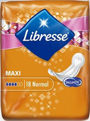 Aanbiedingen Libresse Maxi Normal 18stuks - Geldig van 15/08/2021 tot 21/01/2022 bij Drogisterij.net