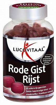 Aanbiedingen Lucovitaal Rode Gist Rijst Gummies - Geldig van 15/08/2021 tot 14/01/2022 bij Drogisterij.net
