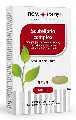 Aanbiedingen New Care Scutellaria Complex - Geldig van 15/08/2021 tot 21/01/2022 bij Drogisterij.net