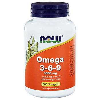 Aanbiedingen Omega 3-6-9 1000 mg - Geldig van 15/08/2021 tot 31/12/2021 bij Gezondmarkt