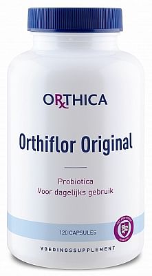 Aanbiedingen Orthica Orthiflor Original Capsules - Geldig van 15/08/2021 tot 21/01/2022 bij Drogisterij.net