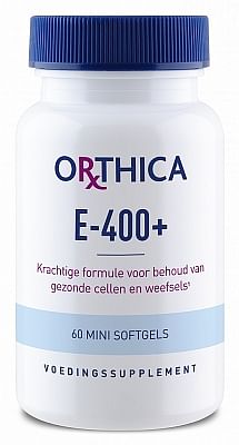 Aanbiedingen Orthica Vitamine E-400 - Geldig van 15/08/2021 tot 21/01/2022 bij Drogisterij.net