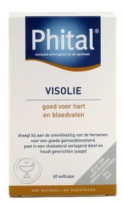 Aanbiedingen Phital Visolie Capsules - Geldig van 15/08/2021 tot 14/11/2021 bij Drogisterij.net