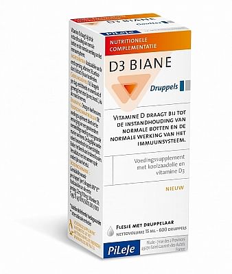 Aanbiedingen Pileje Vitamine D3 Druppels Liquid - Geldig van 15/08/2021 tot 21/01/2022 bij Drogisterij.net