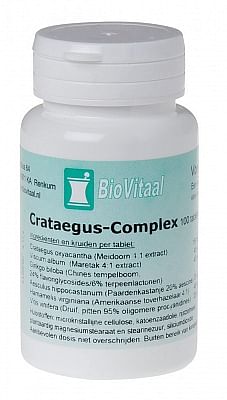 Aanbiedingen Biovitaal Crataegus Complex - Geldig van 16/08/2021 tot 21/01/2022 bij Drogisterij.net