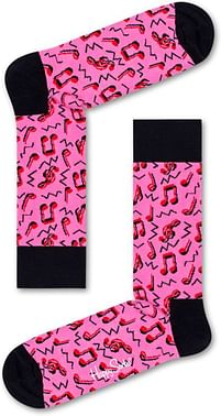Aanbiedingen Happy Socks City Jazz Sokken, Roze - Happy Socks - Geldig van 16/08/2021 tot 31/01/2022 bij Expo XL