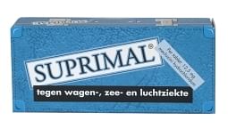 Aanbiedingen Suprimal reistabletten - Geldig van 16/08/2021 tot 21/01/2022 bij Drogisterij.net